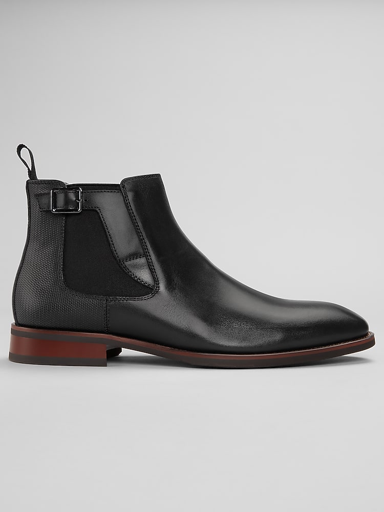 La Milano Banksy III Plain Toe Chelsea Boots, Black | Boots  display picture 3