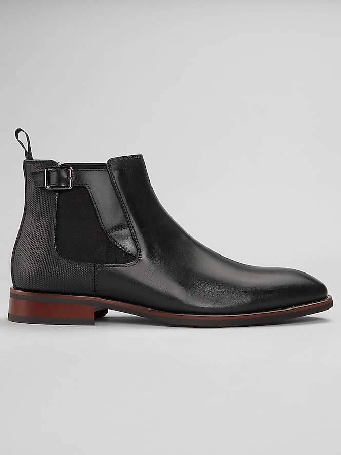 La Milano Banksy III Plain Toe Chelsea Boots