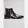 La Milano Crest Cap Toe Chelsea Boots