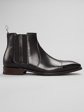 Men's Black Dress Boots & Chelsea Boots