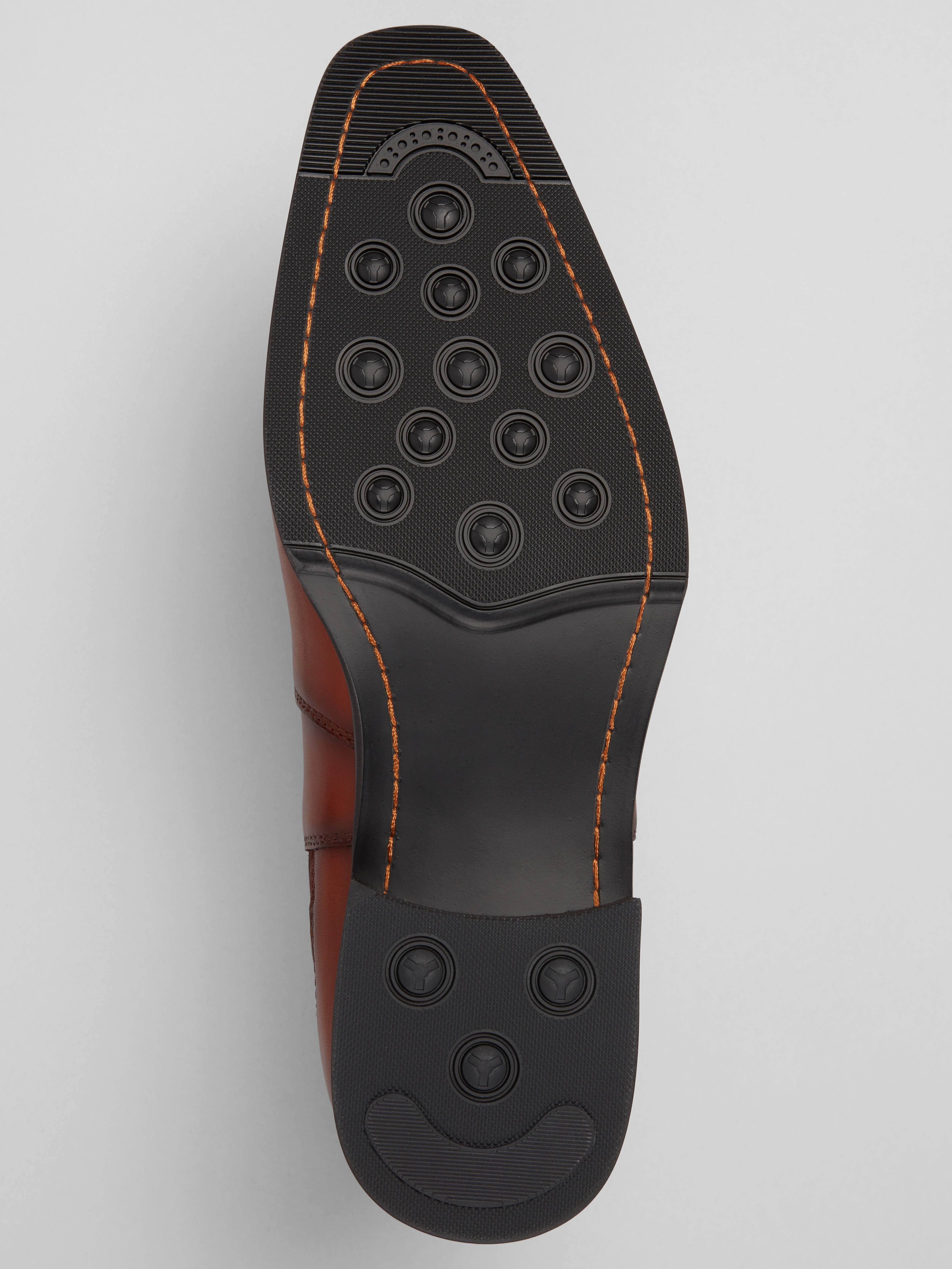 Crest Cap Toe Chelsea Boots