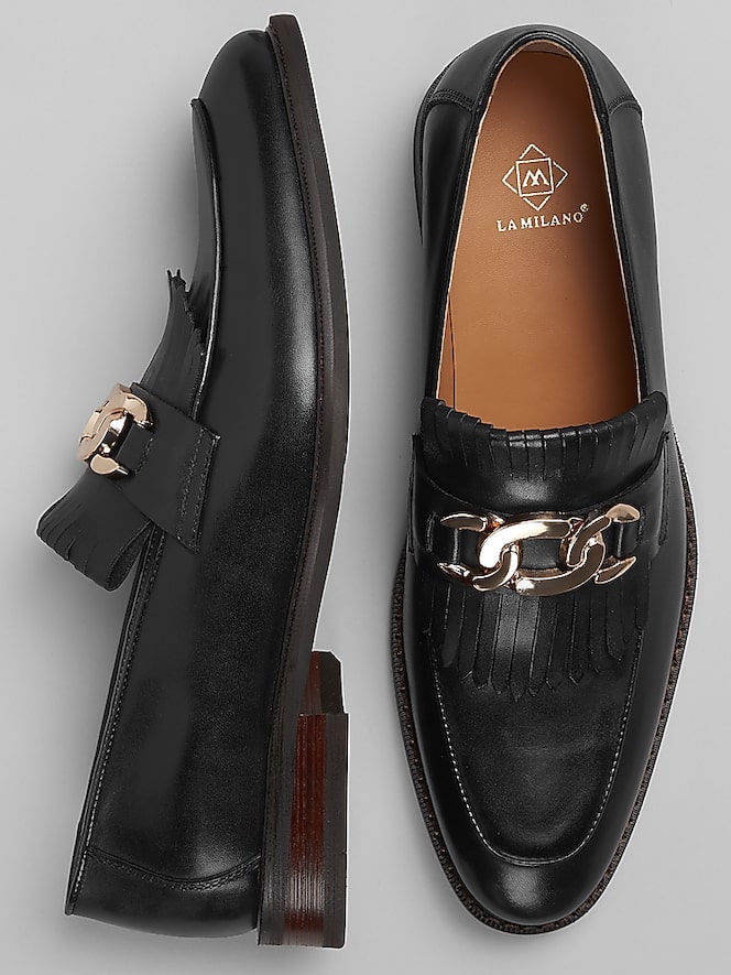 La Milano Franconia Moc Toe Bit Loafers