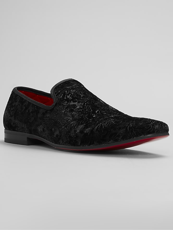 La Milano Broderick II Velvet Formal Loafers