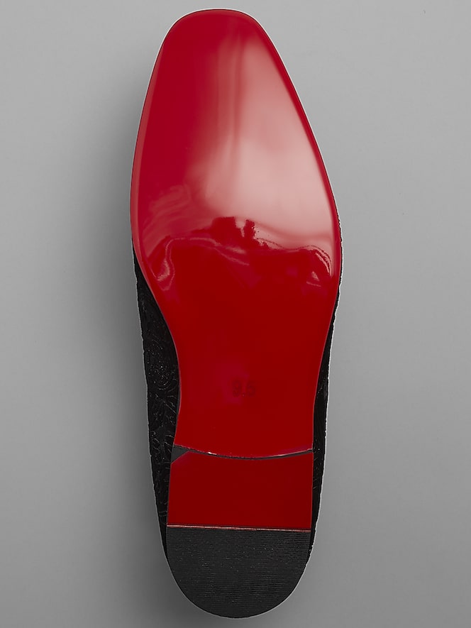 La Milano Broderick II Velvet Formal Loafers