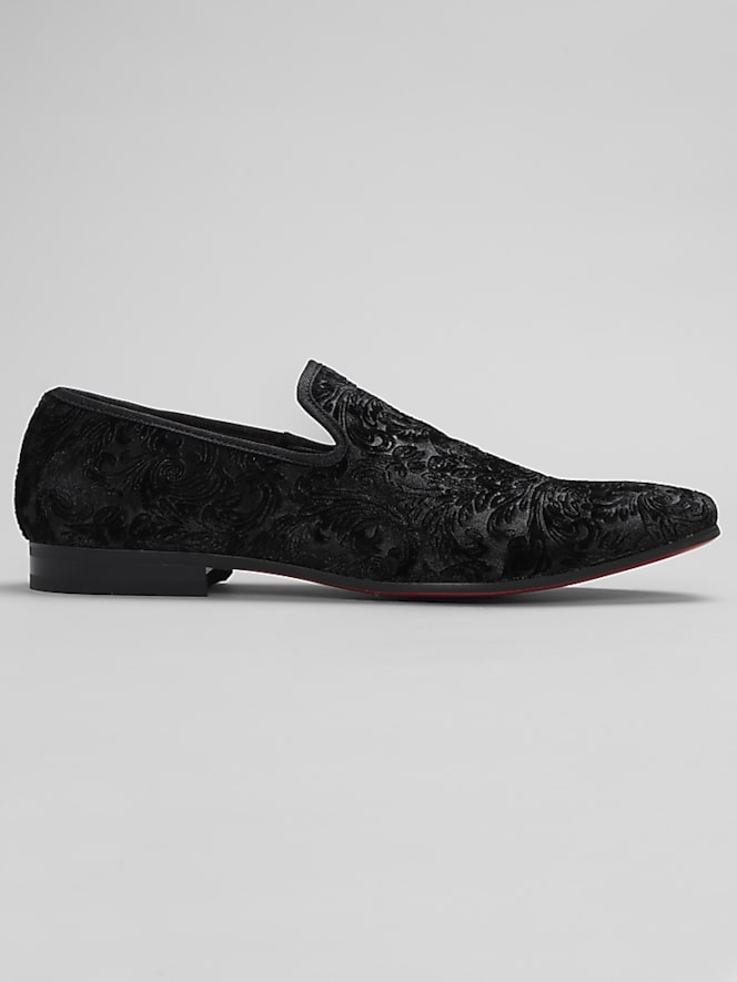 La Milano Broderick II Velvet Formal Loafers