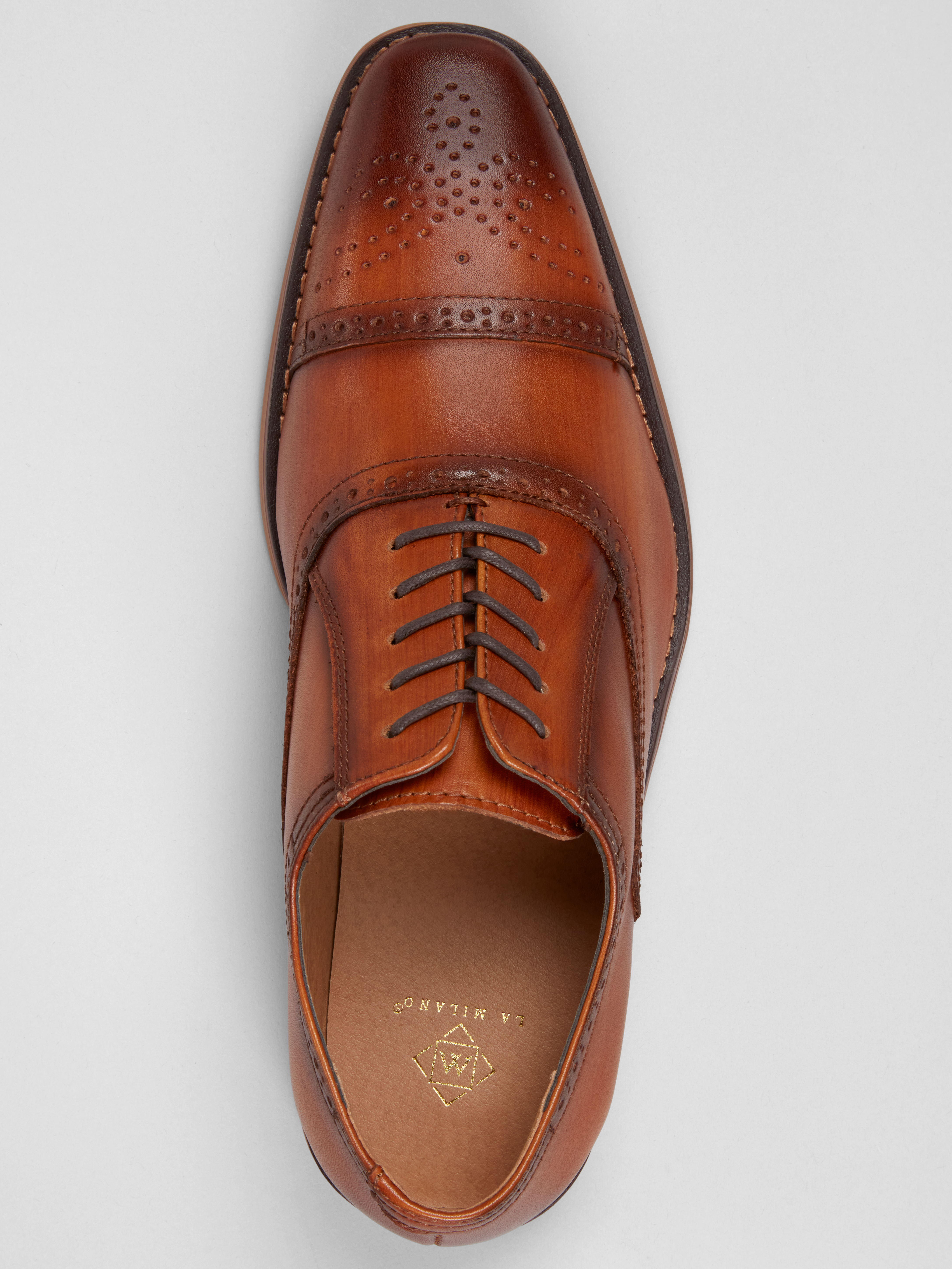 Lorenzo Cap Toe Oxfords