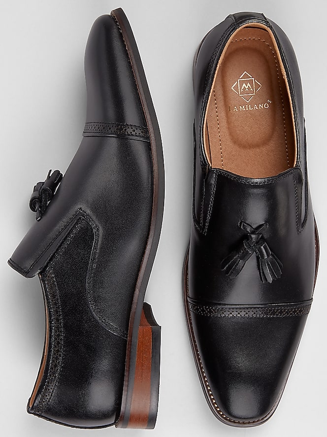 La Milano Tobias Cap Toe Dress Shoes