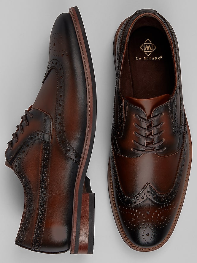 La Milano Kylian Wingtip Oxfords