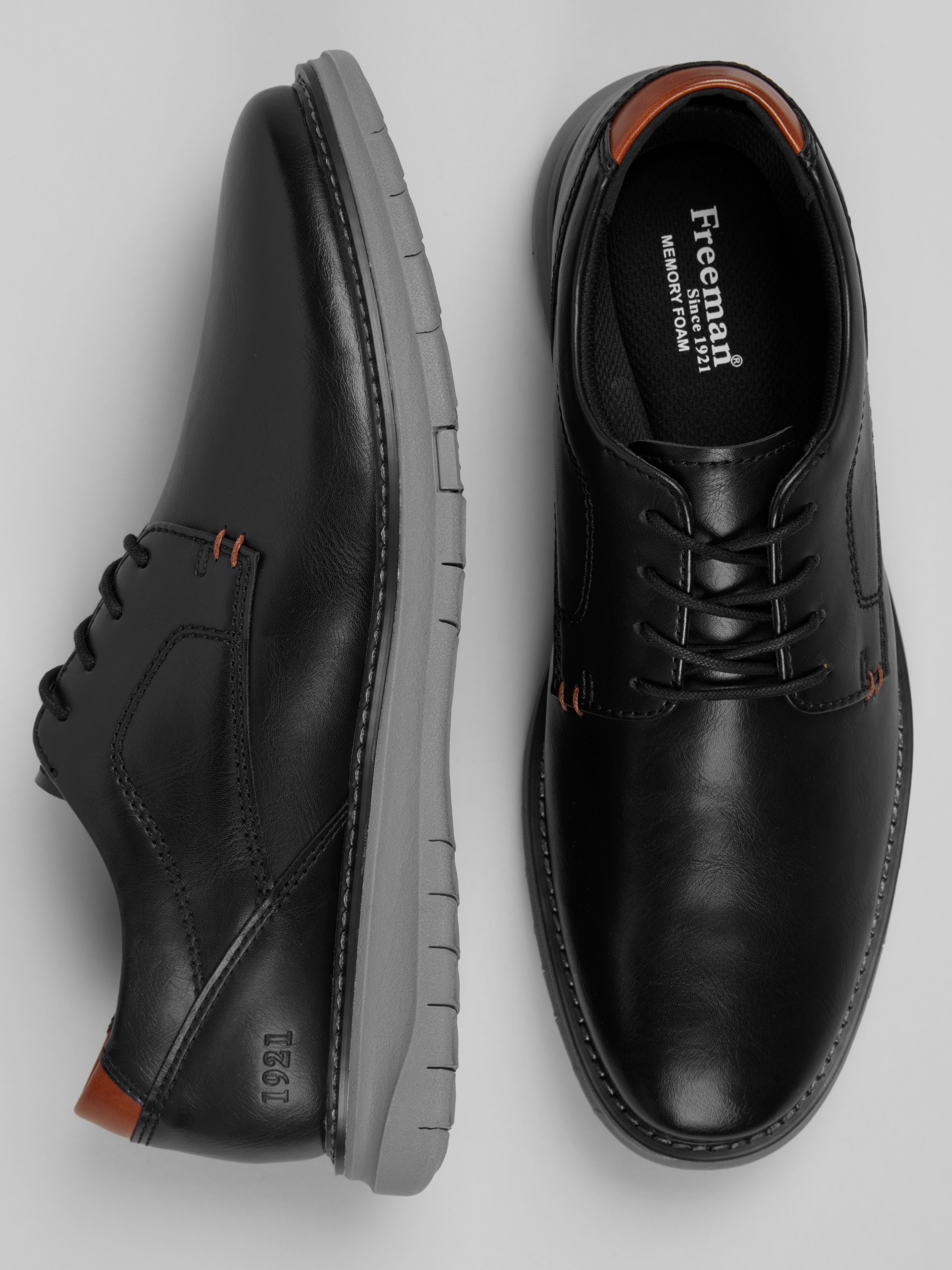 Zane Plain Toe Oxfords