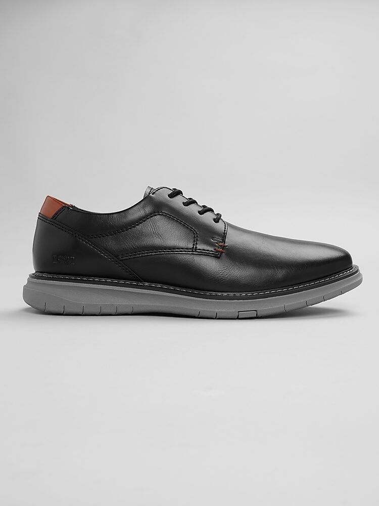 Freeman Zane Plain Toe Oxfords, Black | Dress Casual Shoes  display picture 3