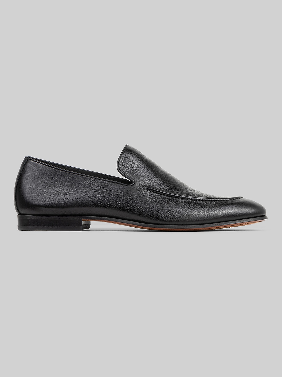 Donald Pliner Tristan Moc Toe Loafers, Black | Dress Shoes | Men's