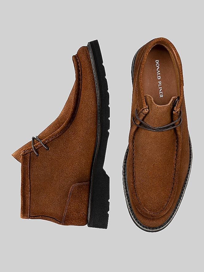 Donald Pliner Seya Moc Toe Chukka Boots