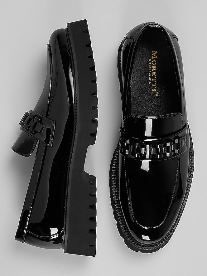 Moretti London Lug Bottom Loafers