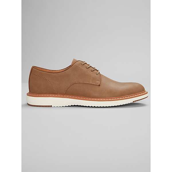 Moretti Men's Barcelona Plain Toe Oxfords Tan - Size: 8 D-Width
