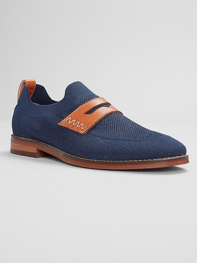 Moretti Bailey Knit Penny Loafers