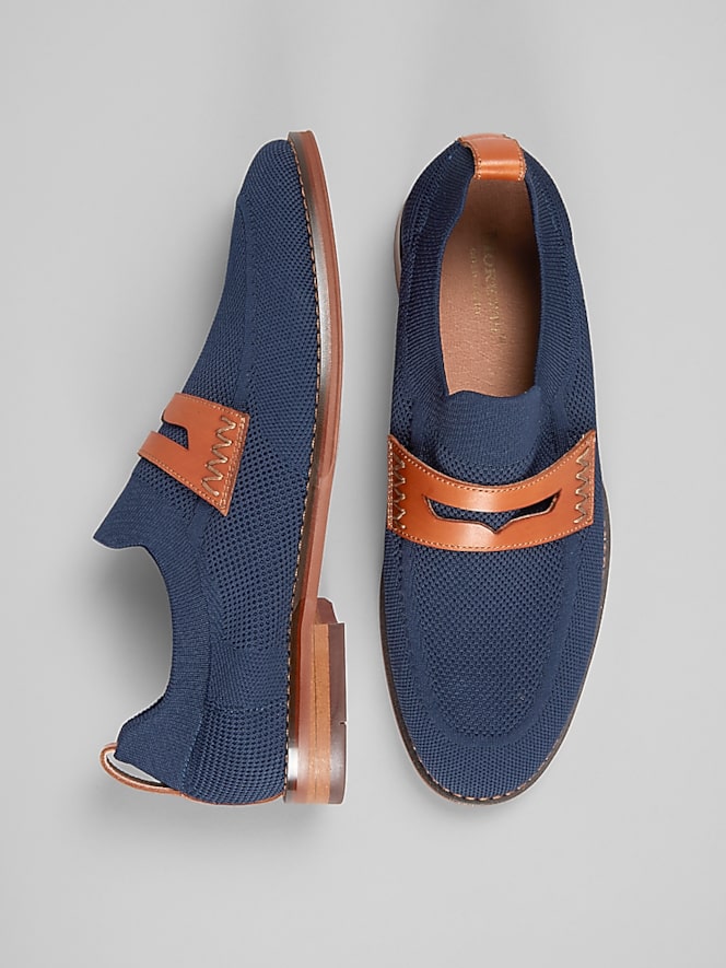 Moretti Bailey Knit Penny Loafers