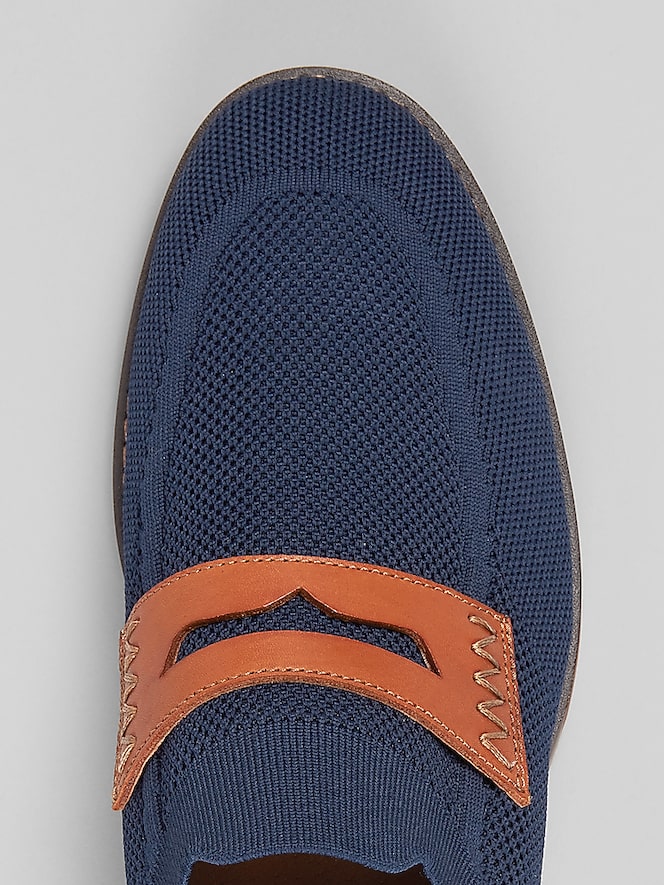 Moretti Bailey Knit Penny Loafers