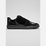 Belvedere Edmound Velvet and Patent Leather Court Sneaker