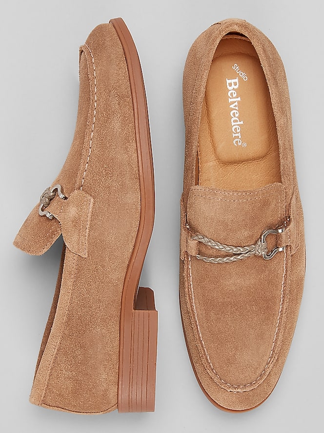 Belvedere Ravello Moc Toe Bit Loafers