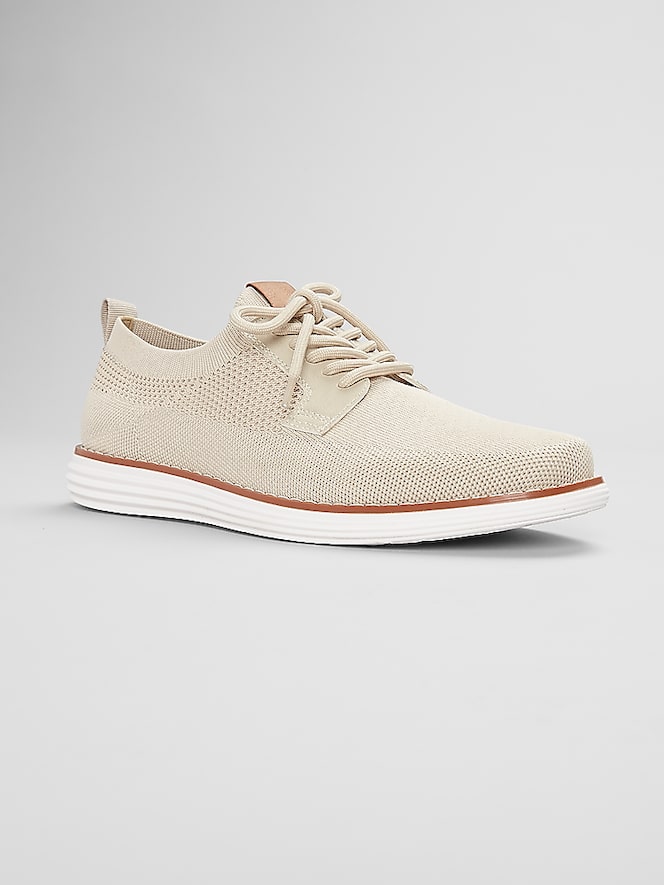 Joseph Abboud Knit Sneaker, Tan - Image 2 of 6