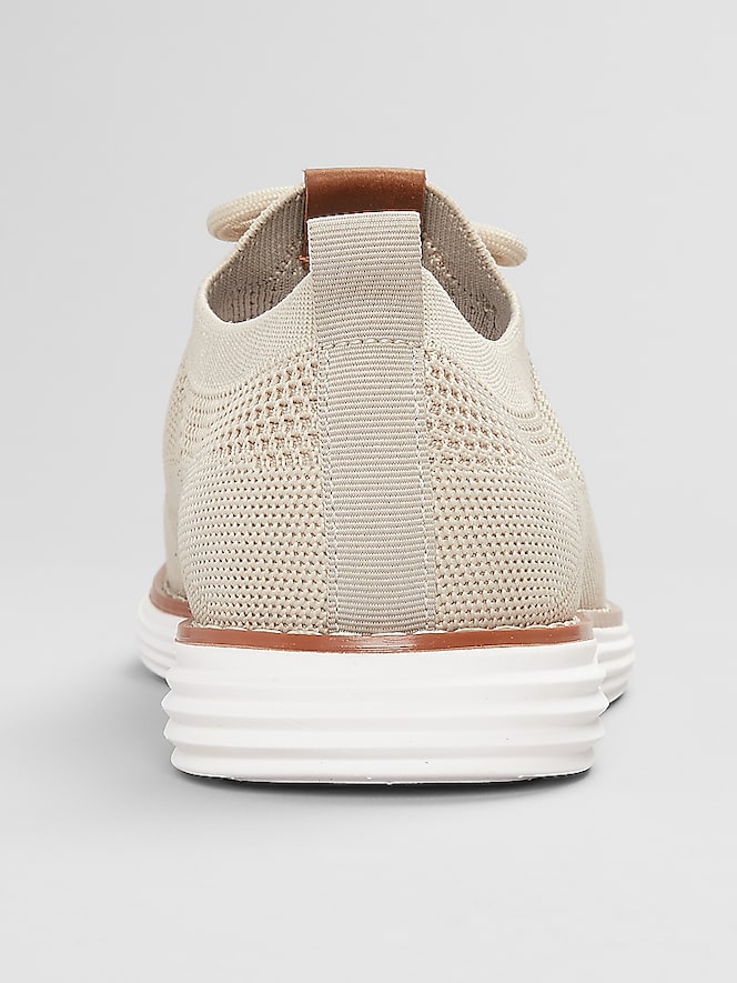 Joseph Abboud Knit Sneaker, Tan - Image 5 of 6