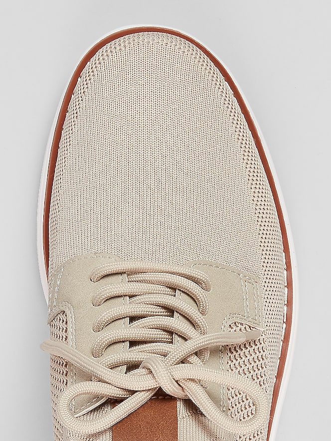 Joseph Abboud Knit Sneaker, Tan - Image 6 of 6