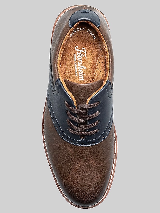 Florsheim Vibe Jr. Boys Saddle Shoes
