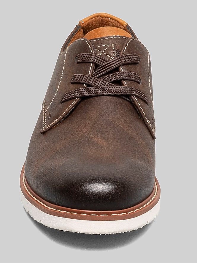 Florsheim Vibe Boys Lace-Up Oxfords, Brown Ch - Image 5 of 7