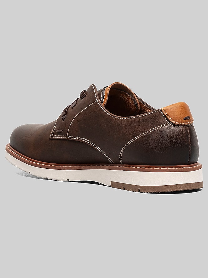 Florsheim Vibe Boys Lace-Up Oxfords, Brown Ch - Image 7 of 7