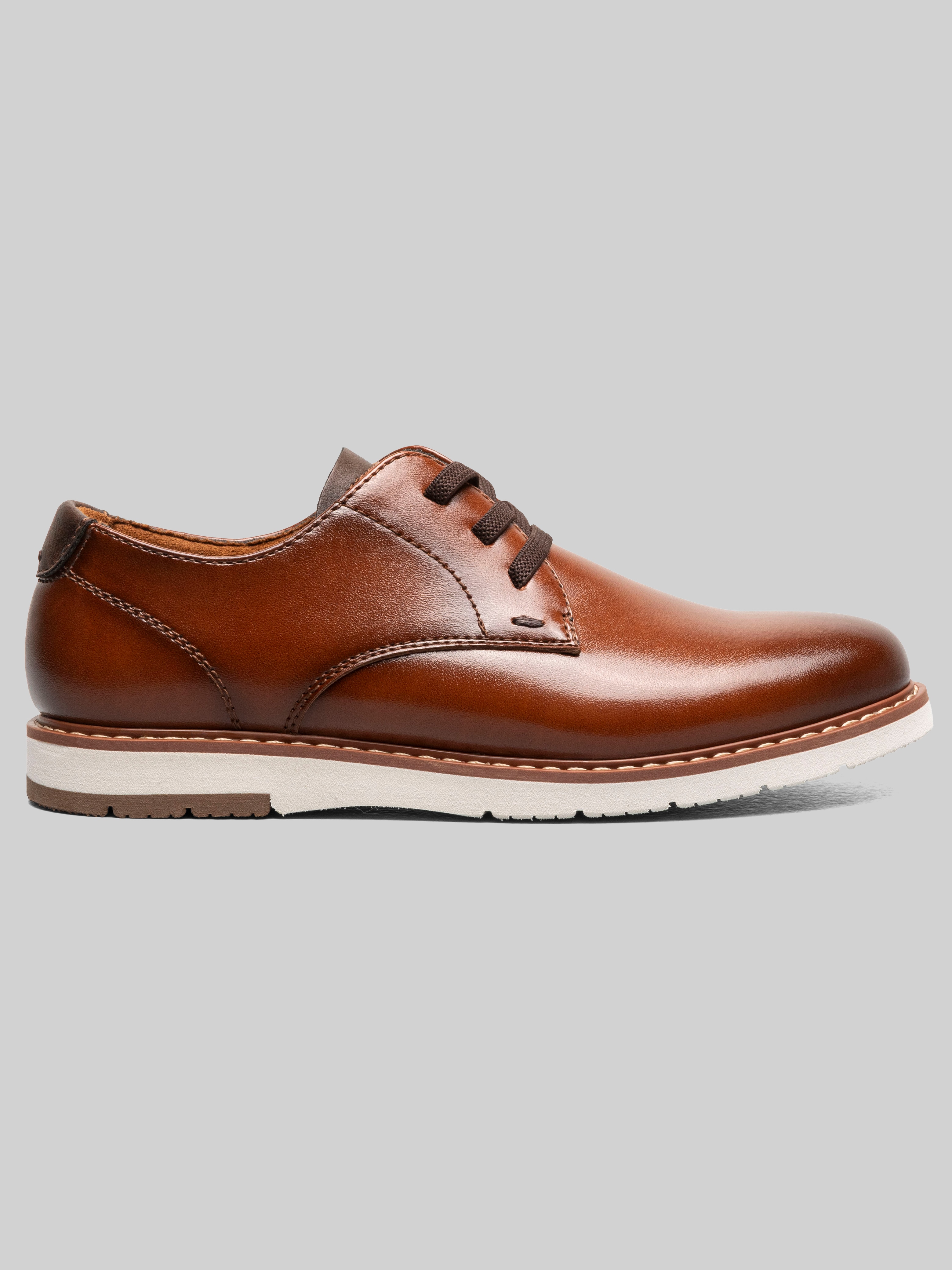Florsheim Dress Shoes Mens 10D Oxford Brown Leather Lace Up Casual 11256-200 Florsheim Men main image 2