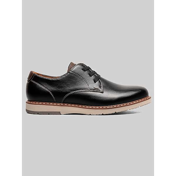 Florsheim Vibe Boys Lace-Up Oxfords Black/White - Size: Boys 1.5