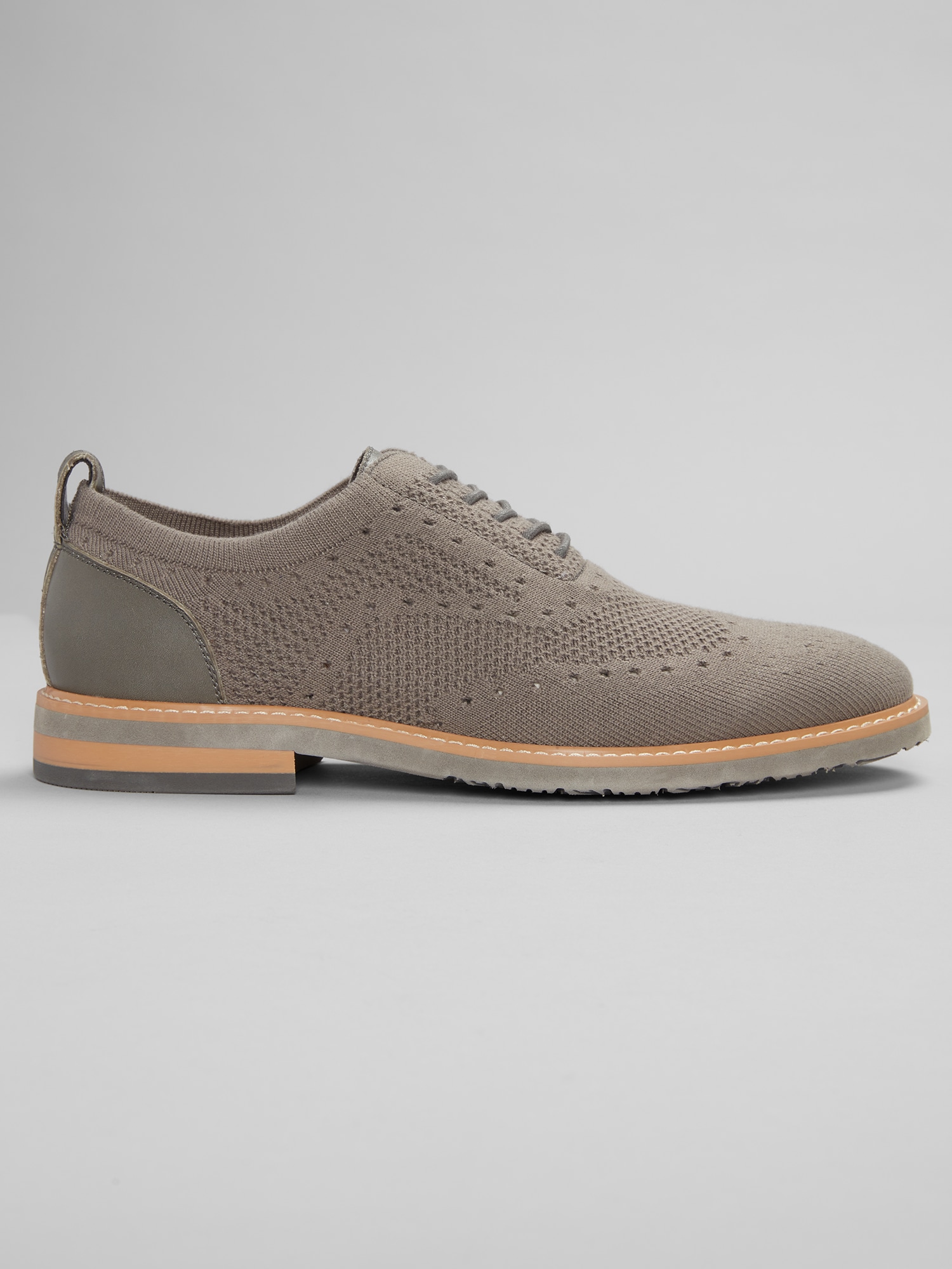 Moretti Ashford Knit Oxfords Olive - Size: 13 D-width In Gray