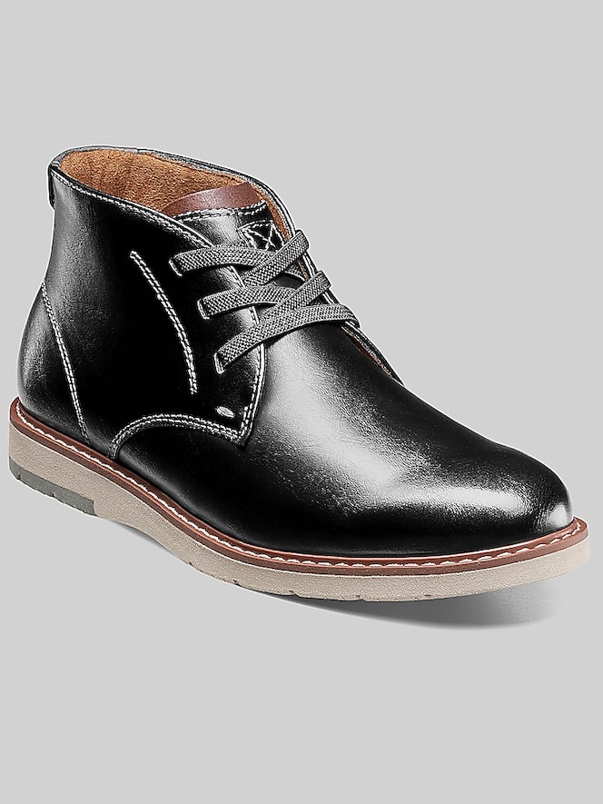 Florsheim Vibe Jr. Boys Plain Toe Chukka Boots
