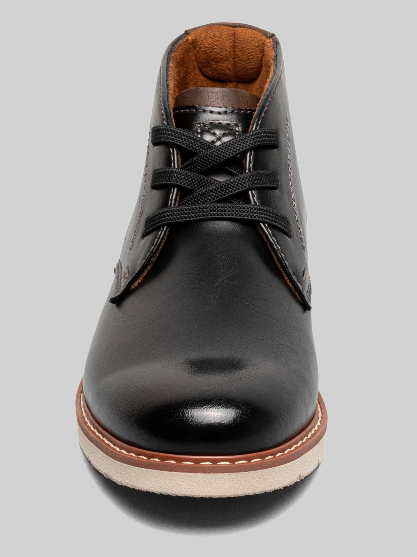 Vibe Jr. Boys Plain Toe Chukka Boots