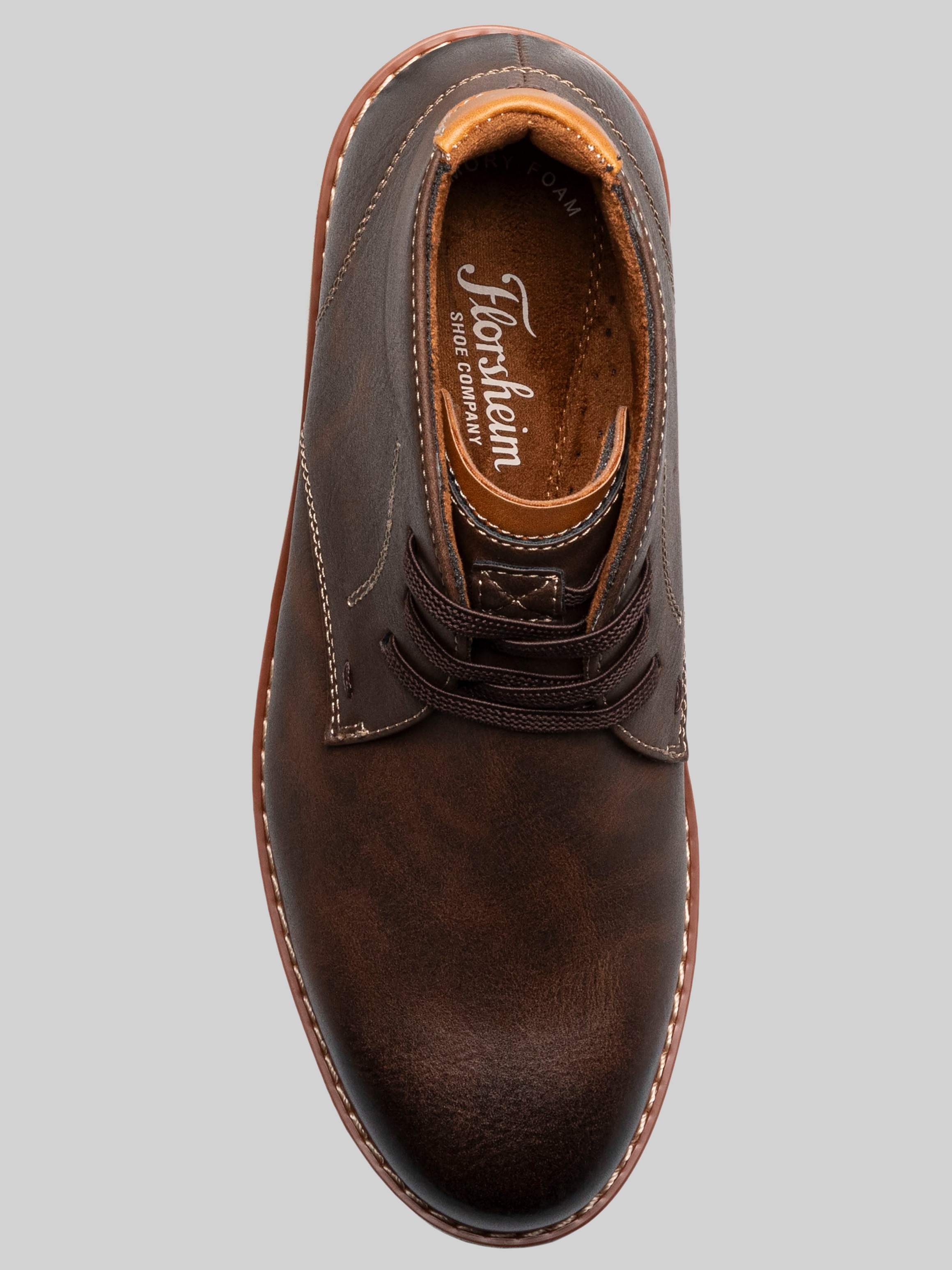 Vibe Jr. Boys Plain Toe Chukka Boots