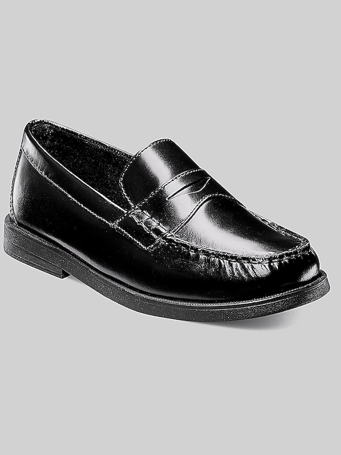 Florsheim Croquet Jr. Boys Moc Toe Penny Loafers
