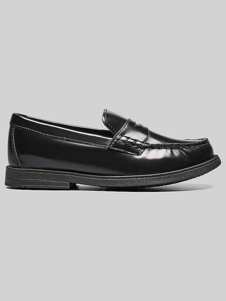 Florsheim Croquet Jr. Boys Moc Toe Penny Loafers