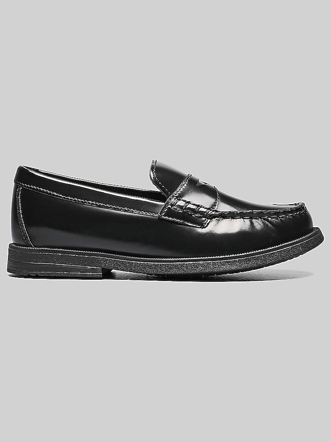 Florsheim Croquet Jr. Boys Moc Toe Penny Loafers