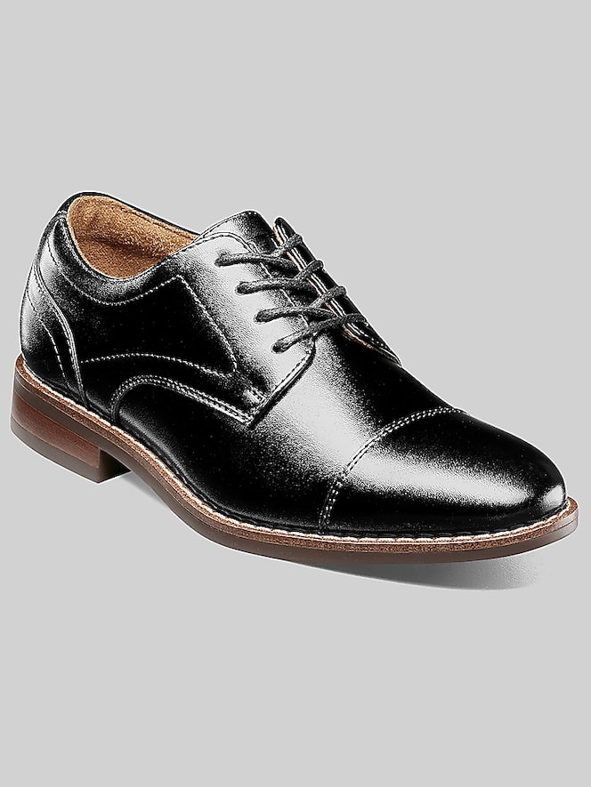 Florsheim Rucci Jr. Boys Cap Toe Oxfords