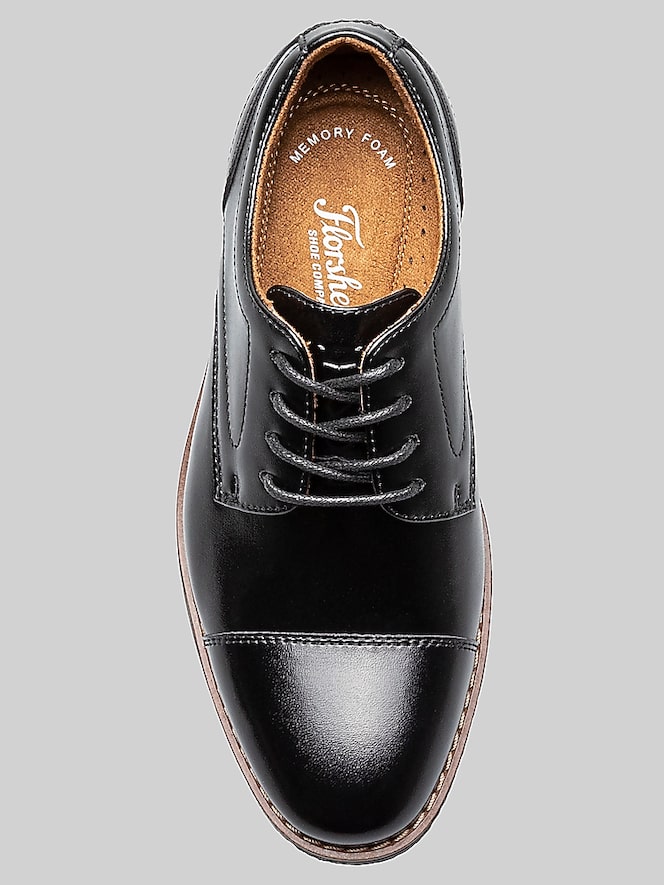 Florsheim Rucci Jr. Boys Cap Toe Oxfords