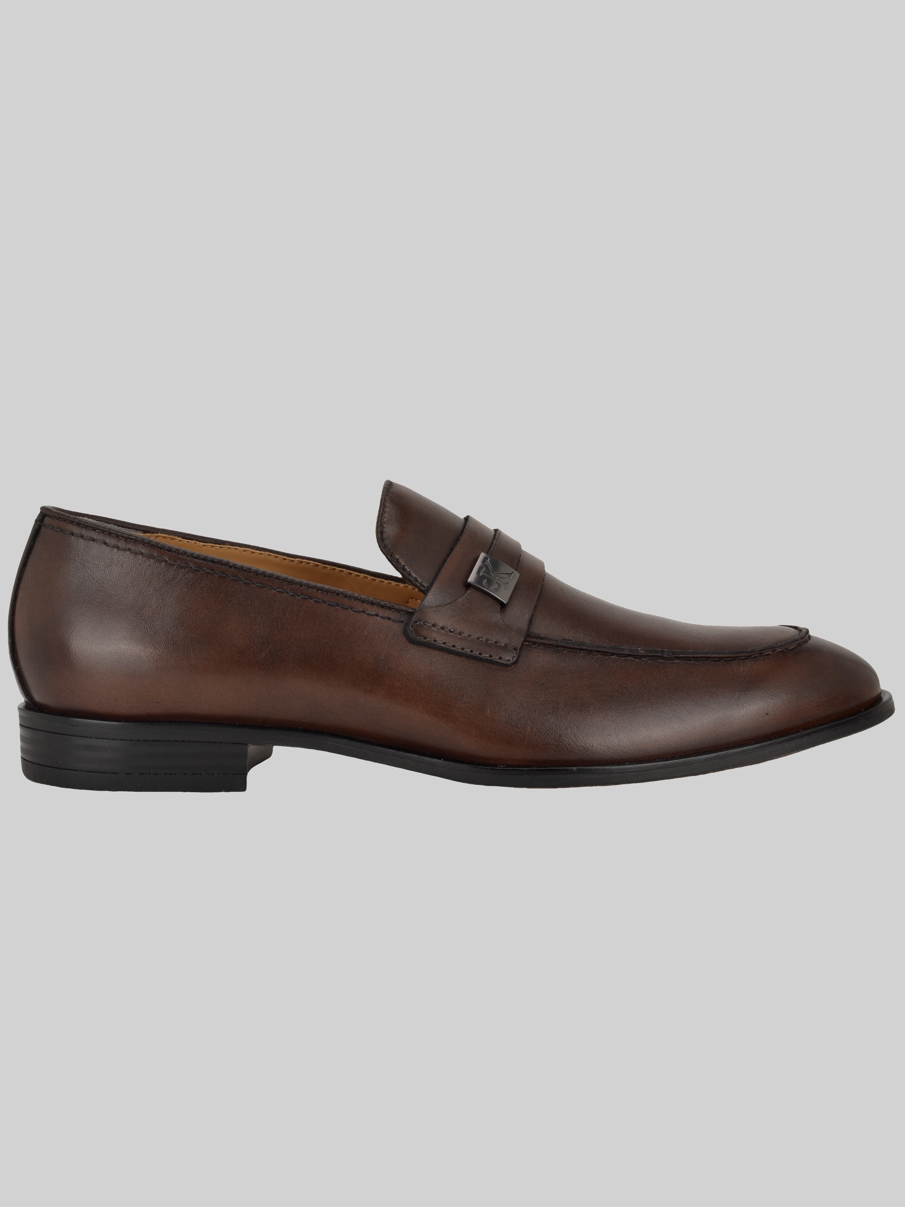 calvin klein brown dress shoes Obexx Loafer | Men's | Dark | Size 8.5 Size:UK 14 / FR 42