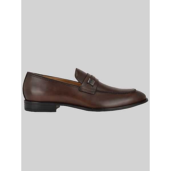 Calvin Klein Men's Obexx Dress Loafers Medium Brown - Size: 11 1/2 D-Width