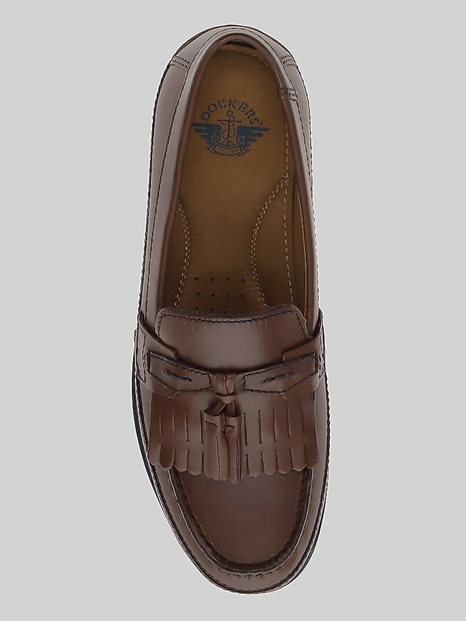 Dockers Sinclair Moc Toe Tassel Loafers, Antique Brown - Image 4 of 5