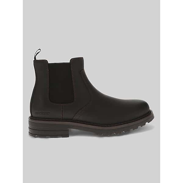 Dockers Men's Truman Plain Toe Chelsea Boots Black - Size: 12 D-Width