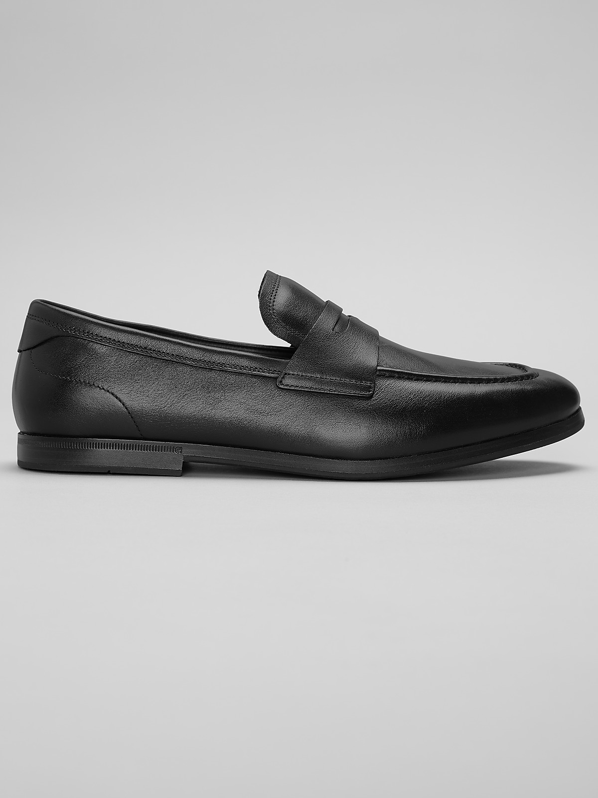 Cole Haan City Men’s Leather Woven Penny Loafers Black 11 Men main image 4
