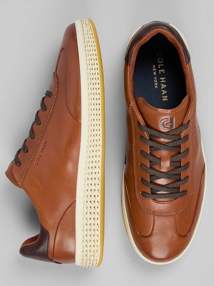 Cole Haan GrandPrø Turf Skyweave Sneaker, Ch British Tan / Ch Dark