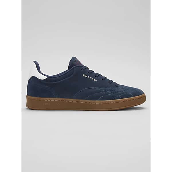 Cole Haan Men's Grand Crosscourt Turfline Sneaker Navy Blazer / White / Ch Dark Gum T - Size: 8 D-Width
