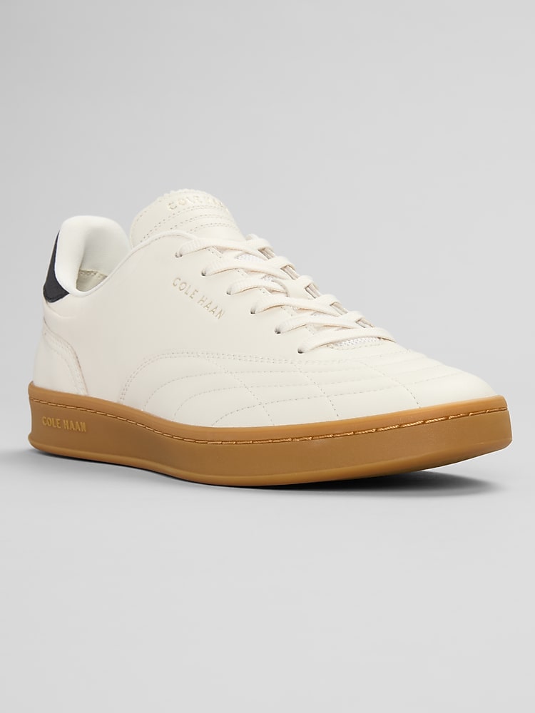 Cole Haan Grand Crosscourt Turfline Sneaker, Ivory / Black