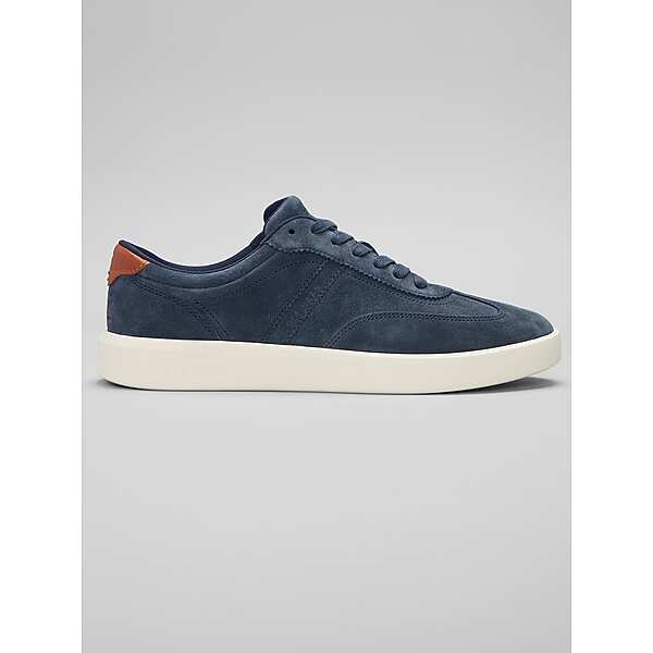 Cole Haan Men's Grand Crosscourt Hingham Sneaker Navy Blazer Suede / Ch British Tan / Ivory - Size: 13 D-Width