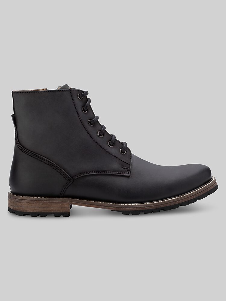 Eastland Hoyt Plain Toe Zipper Boots, Black - Size: 9.5 D  display picture 2